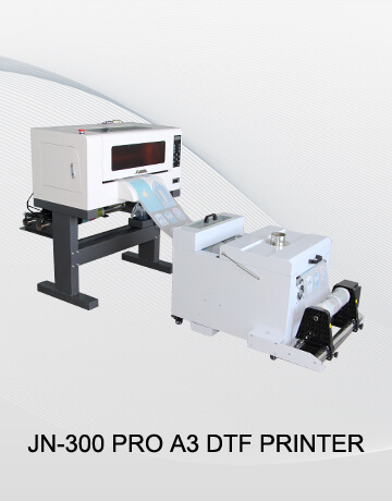 JN-300 Pro A3 300mm DTF Printer Video
